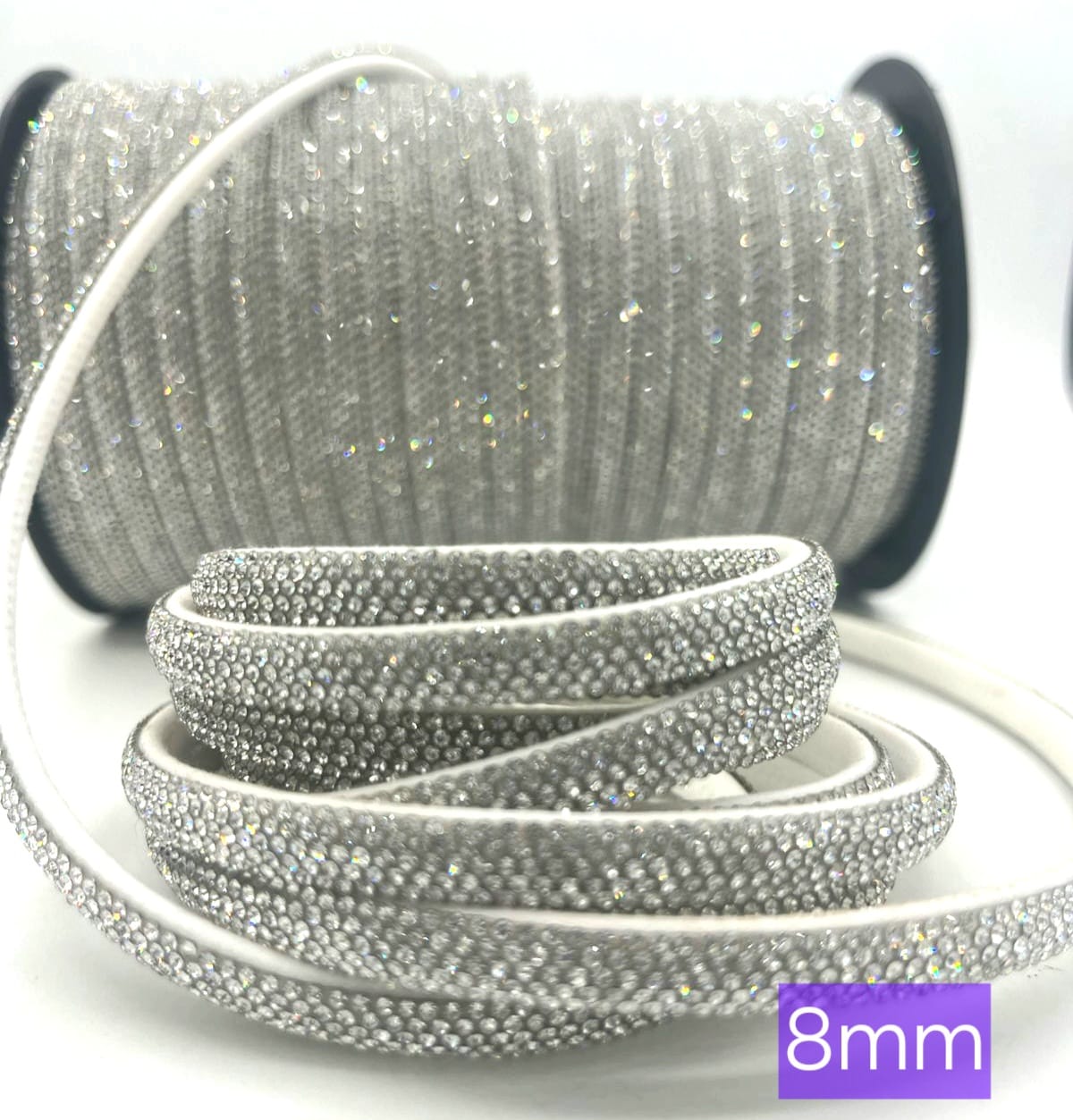 MEIA CANA STRASS 8mm  METRO
